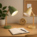 Distinctive Modern Lampshade – Metal & Wood