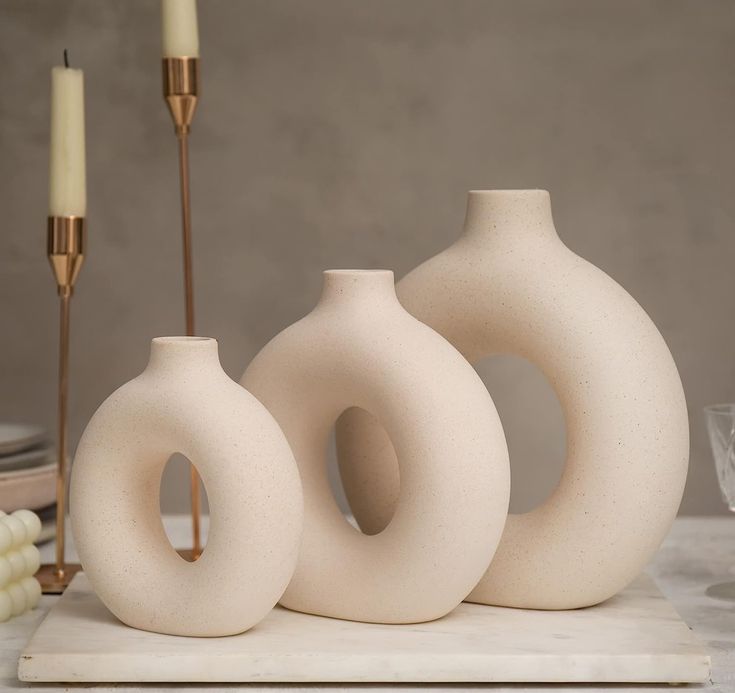 Donuts Vases