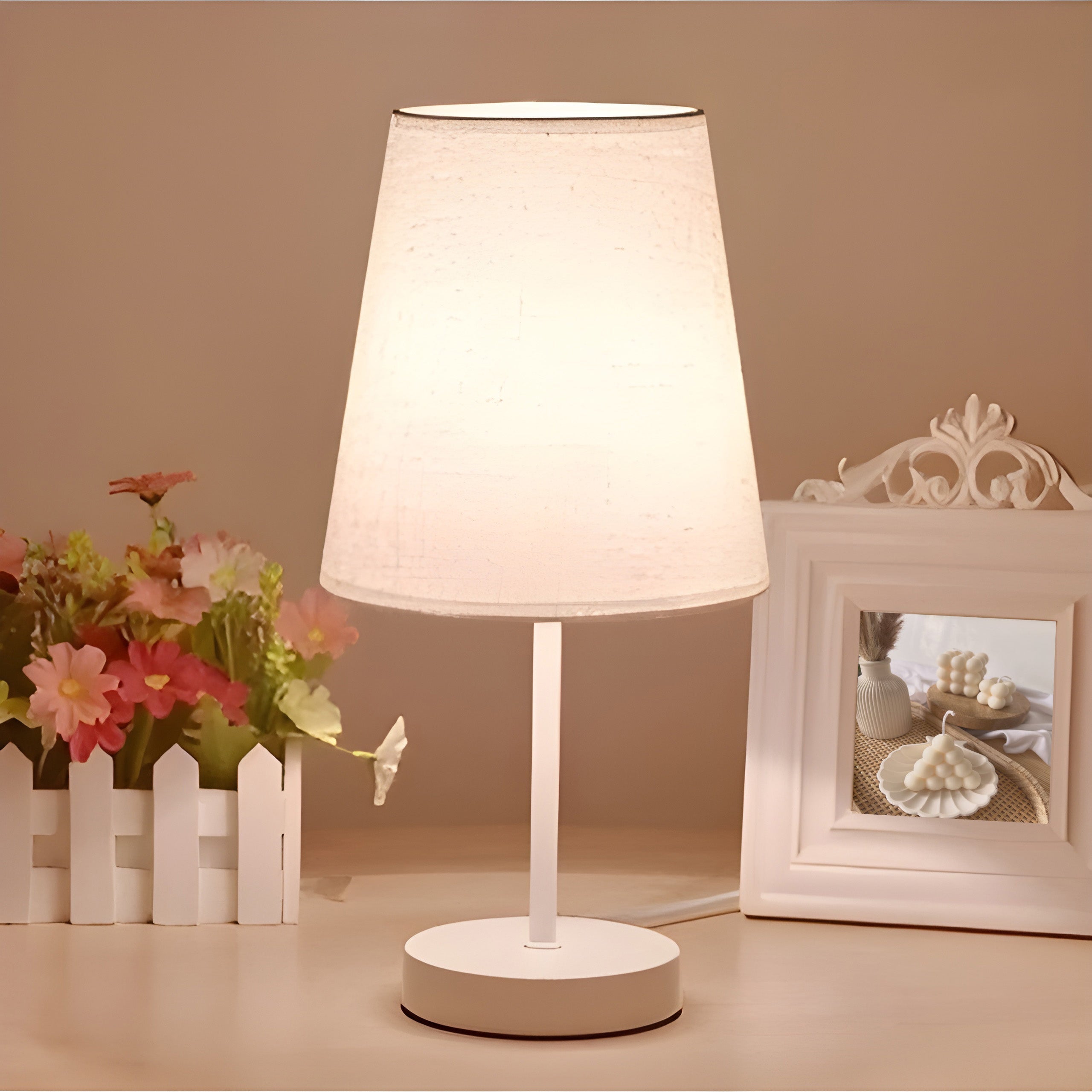 Table Lamp - White