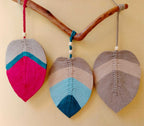 Verdant Leaves Macramé Wall Hanging