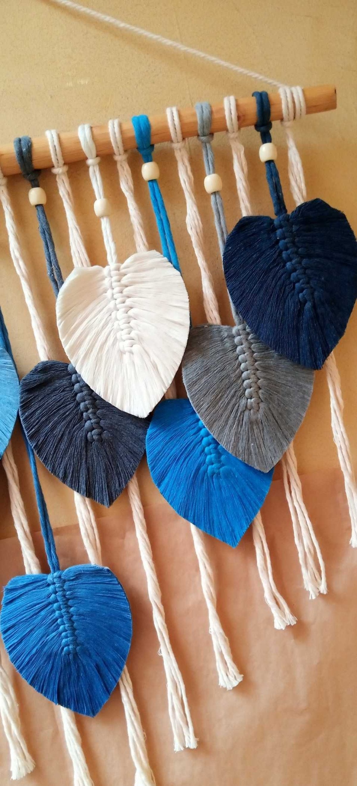 Leaf Harmony Macramé Wall Hanging