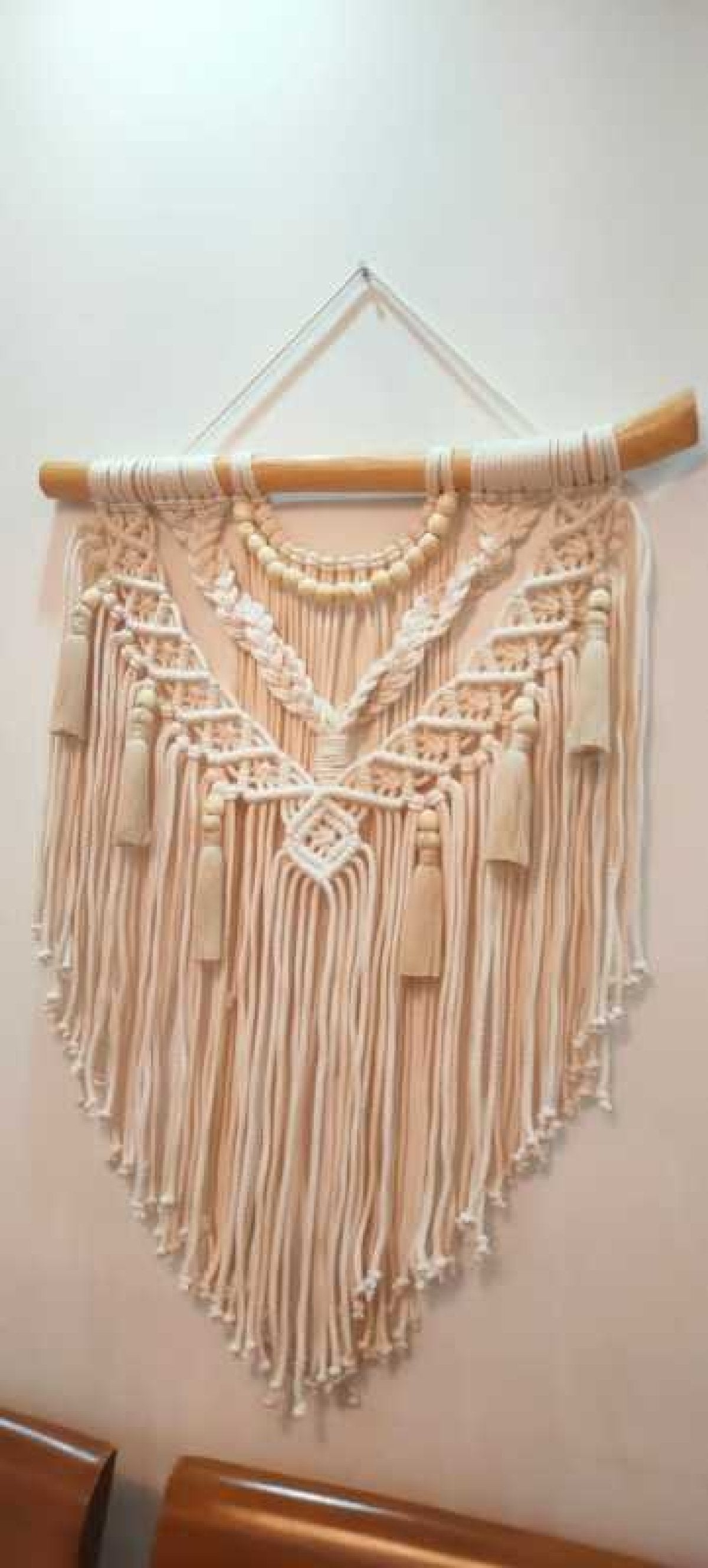 Boho Charm Macramé Wall Hanging