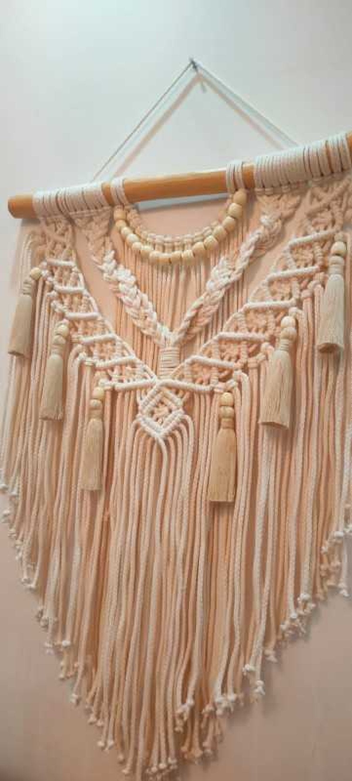 Boho Charm Macramé Wall Hanging